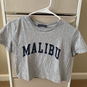 Brandy Melville Malibu cropped top
